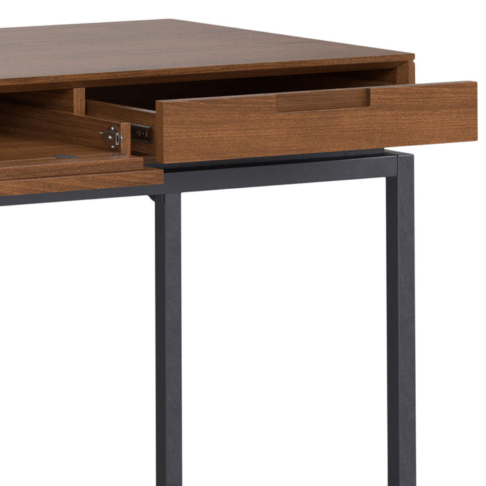Banting - Mid Century Wide Desk - Walnut Veneer