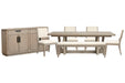 Braelyn - Extendable Trestle Dining Table Set Magnussen Furniture
