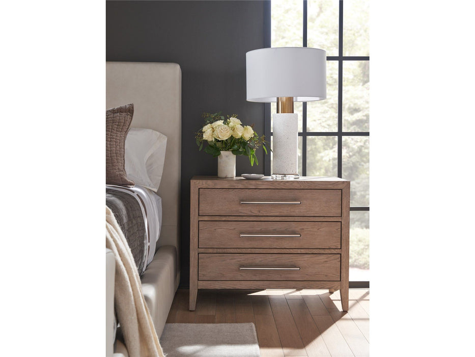 Modern - Cove Drawer Nightstand - Dark Brown Universal Furniture