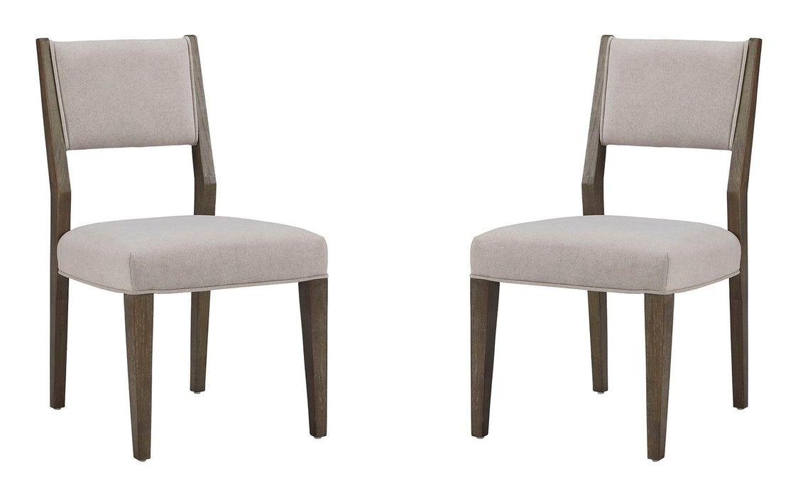Kavanaugh - Dining Side Chair With Upholstered Seat& Back With o Slats (Set of 2) - Gray Magnussen Furniture