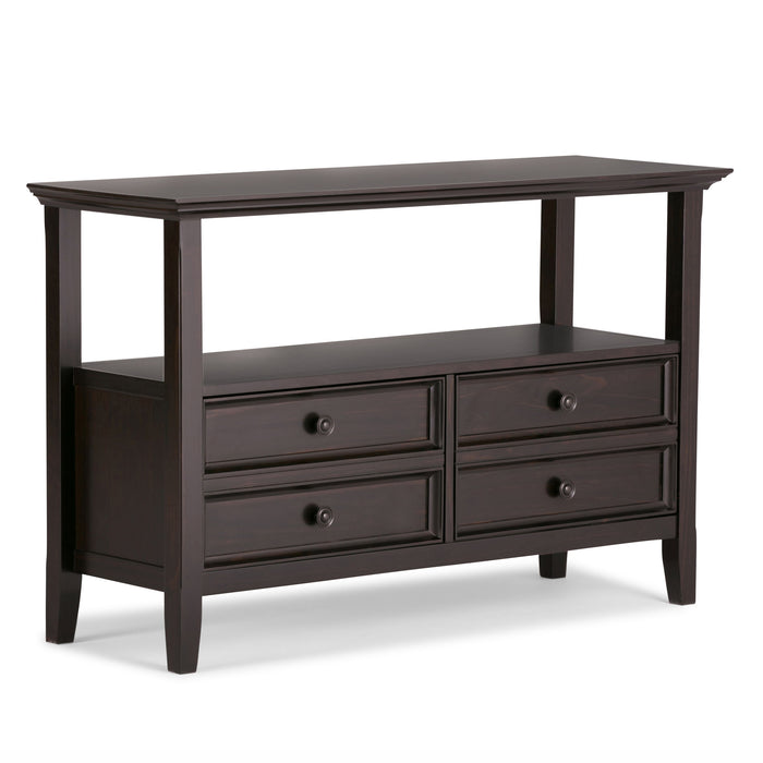 Amherst - Console Sofa Table - Hickory Brown