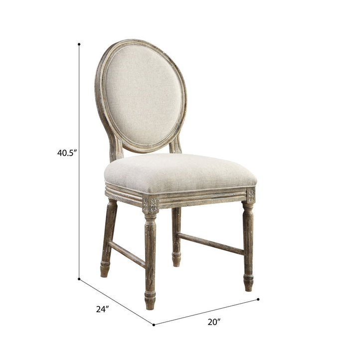 Upholstered Dining Chairs (Set of 2) - Brown Emerald Home