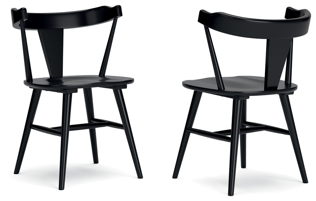 Gretlynn - Dining Room Side Chair (Set of 2) - Black