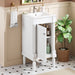 French Style Bathroom Cabinet With Sink, Adjustable Shelf Hearth and Haven