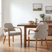Dining Upholstered Armchairs (Set of 2) Noble House