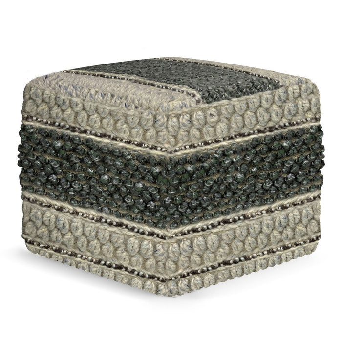 Grady - Handcrafted Square Pouf Simpli-Home
