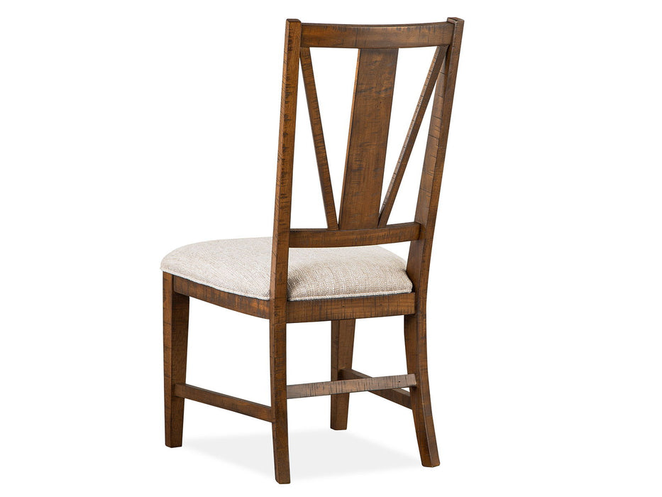 Bay Creek - Dining Side Chair With Upholstered Seat (Set of 2) - Toasted Nutmeg Magnussen Furniture