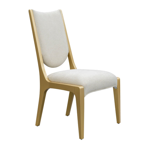Scotts Square - Dining Side Chair (Set of 2) - Light Champagne Michael Amini