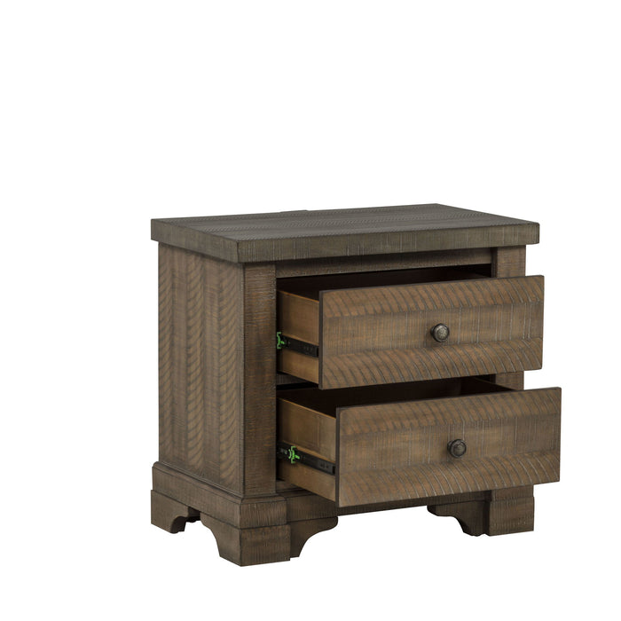 Augusta - Two Drawer Nightstand With USB Port New Classic