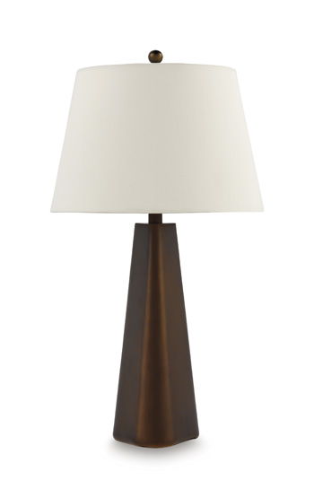 Jendale - Metal Table Lamp - Bronze Finish Signature Design by Ashley®