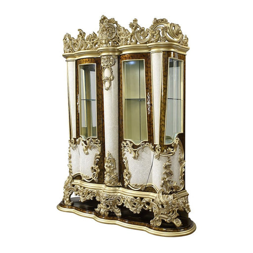 Desiderius - Curio - Antique Gold & Hand-Painted Brown ACME