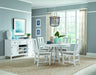 Heron Cove - Round Dining Table - Chalk White Magnussen Furniture