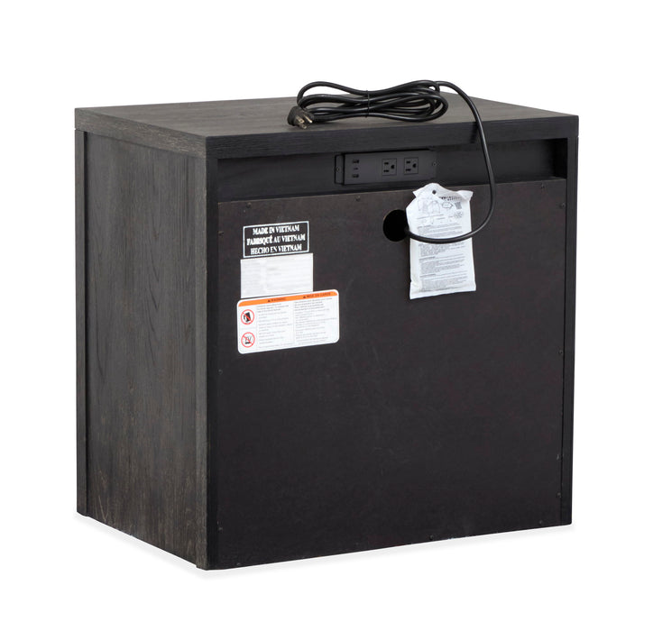 Kinsley - Drawer Nightstand - Black Heron Magnussen Furniture
