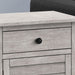 Accent Nightstand, Storage Drawer, Transitional 8th Street