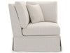 Henri - Skirted Corner, Special Order - White Universal Furniture