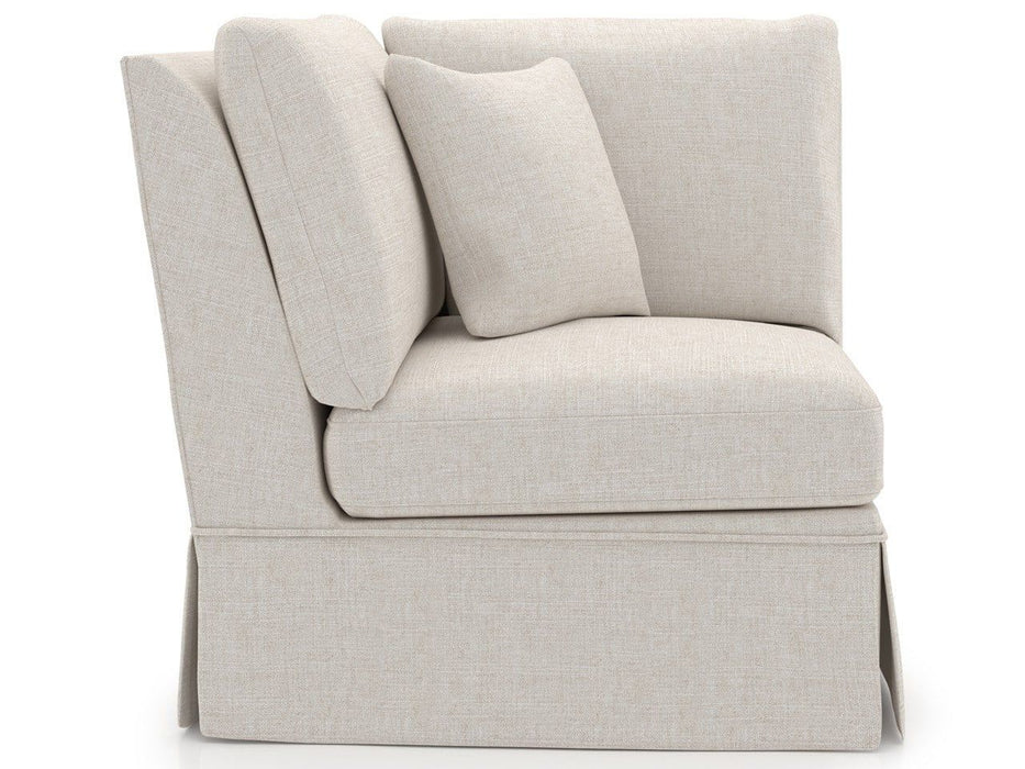 Henri - Skirted Corner, Special Order - White Universal Furniture