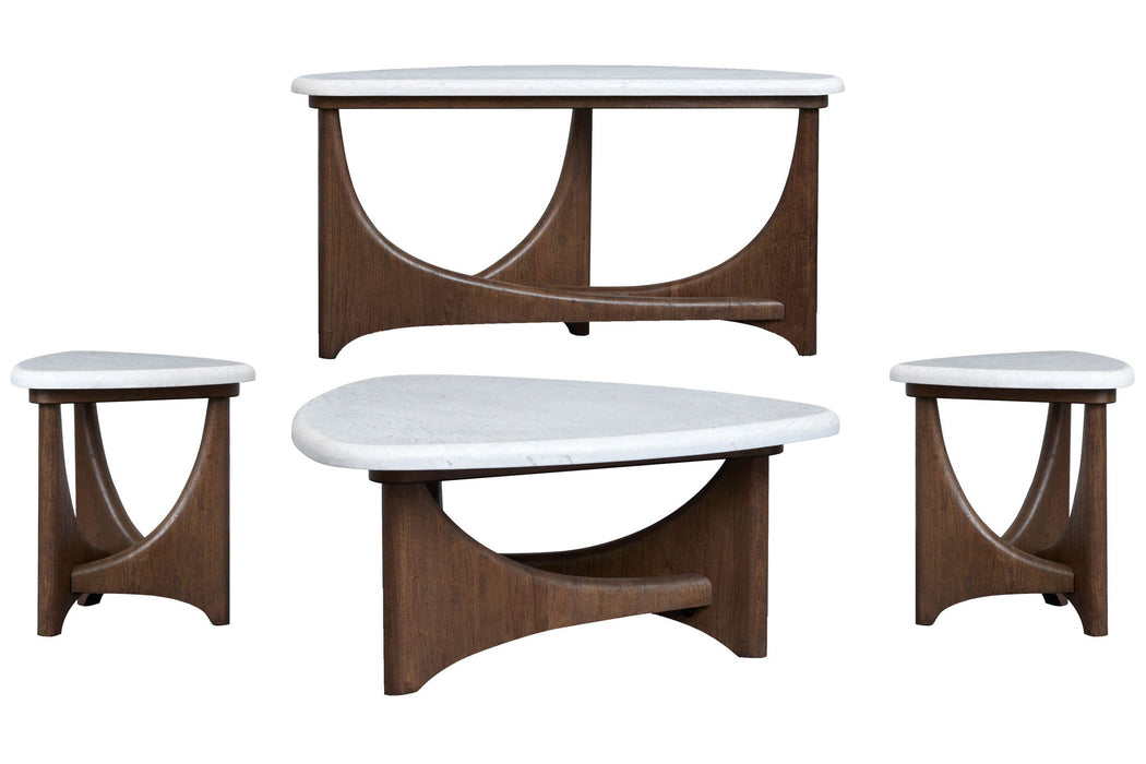 Arwen - Shaped Cocktail Table Set Magnussen Furniture