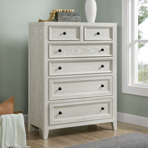 6 Drawer Chest With Knobs And Smooth Slides Emerald Home