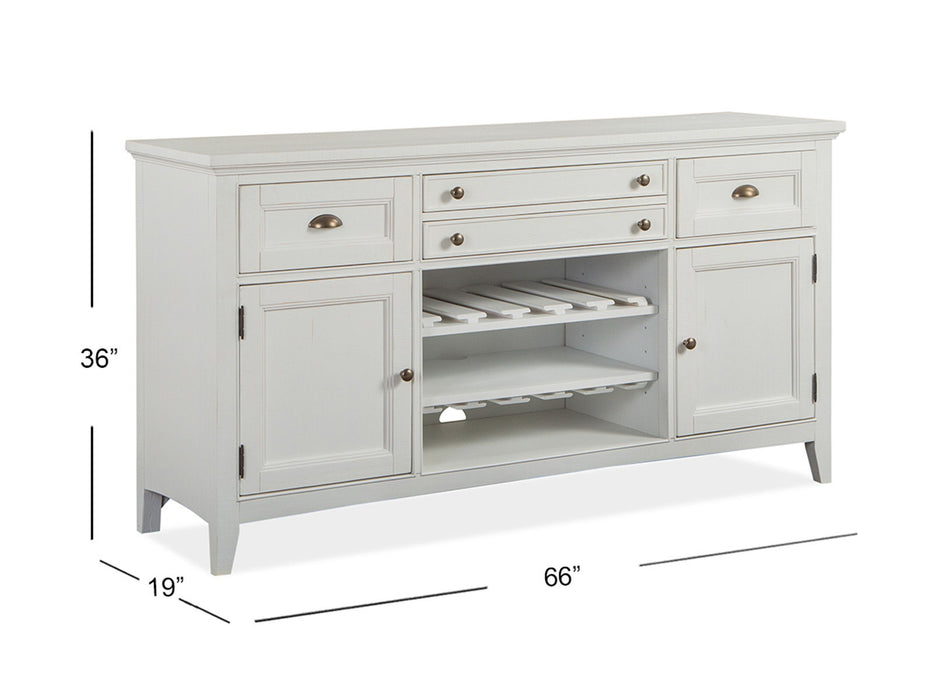 Heron Cove - Buffet - Chalk White Magnussen Furniture