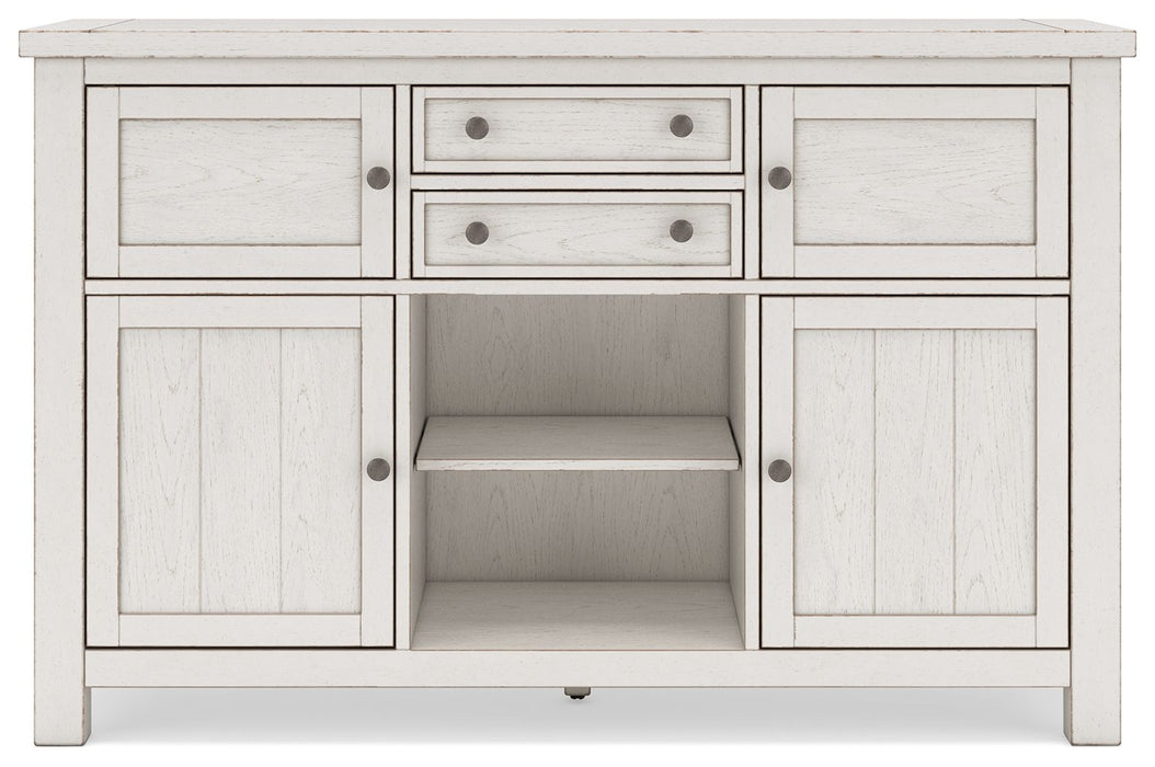 Robbinsdale - Dining Room Server - Antique White Signature Design by Ashley®