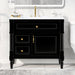 Freestanding Bathroom Vanity With Sink, Adjustable Shelf, Flip Drawer Hearth and Haven
