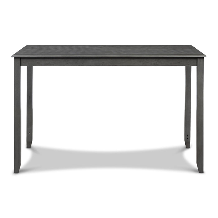 Amy - 60" Counter Table & Chairs With Storage