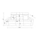 Isolde - Power Reclining Set With LED Lighting Global Furniture USA