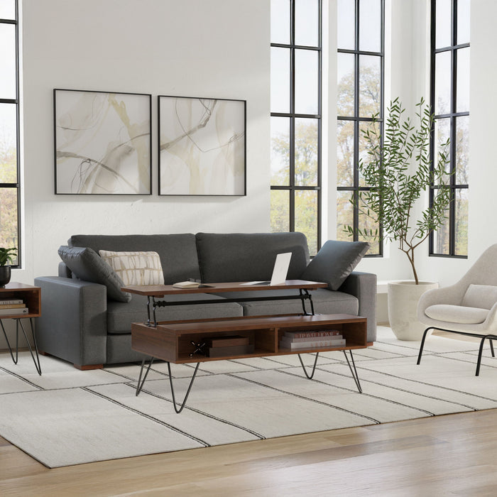 Hunter - Handcrafted Lift Top Coffee Table Simpli-Home
