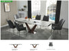 9188 - Dining Table With Extensions - White Extravaganza Collection