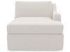 Filmore - Slipcover Chaise RAF Outdoor, Special Order - White Universal Furniture