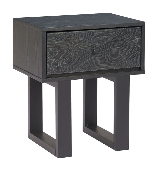 Gus - Nightstand - Black Zuo Modern