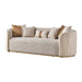 Gineverra - Sofa - Biscotti / Ivory Gold Michael Amini