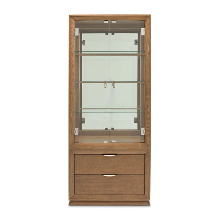 Portrait - Display Cabinet - Sienna Brown Michael Amini