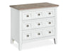 Heron Cove - Two Tone Drawer Nightstand - Chalk White And Dovetail Gray Magnussen Furniture