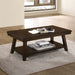 3 Piece Occasional Table Se, Coffee Table, End Table & Sofa Table - Walnut Home Essentials