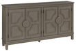 Darlock - Accent Cabinet - Warm Gray Signature Design by Ashley®