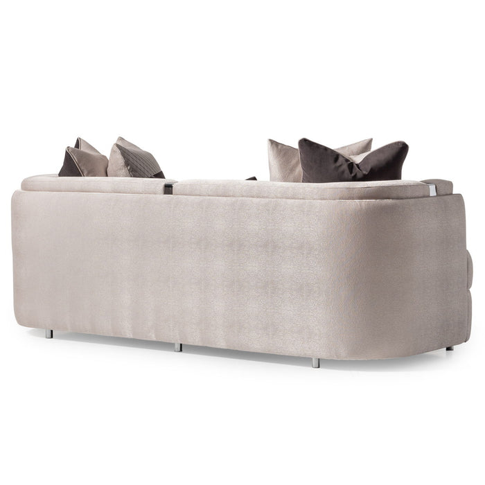 Carmela - Sofa - Zinc/Silver