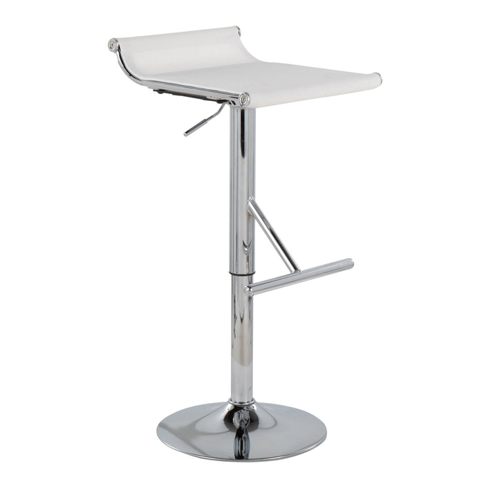 Mirage Ale - Contemporary Adjustable Bar Stool Lumi Source