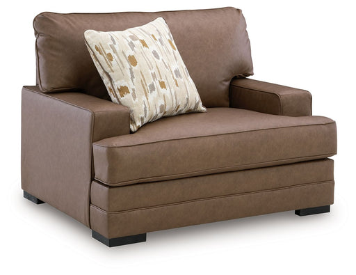 VillaCourt - Chair And A Half - Caramel Benchcraft®