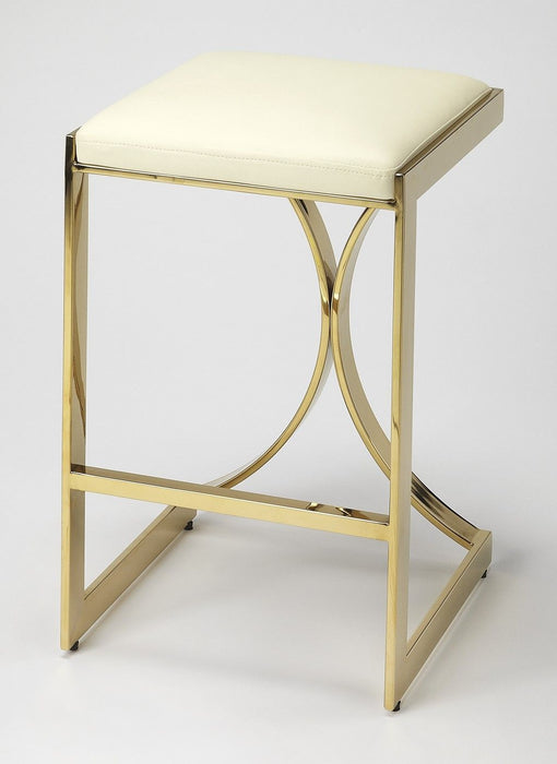 Plated Counter Stool - Gold