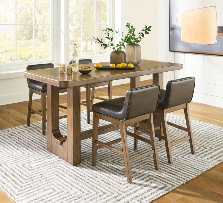 Cabalynn - Rectangular Dining Room Counter Table Set Signature Design by Ashley®