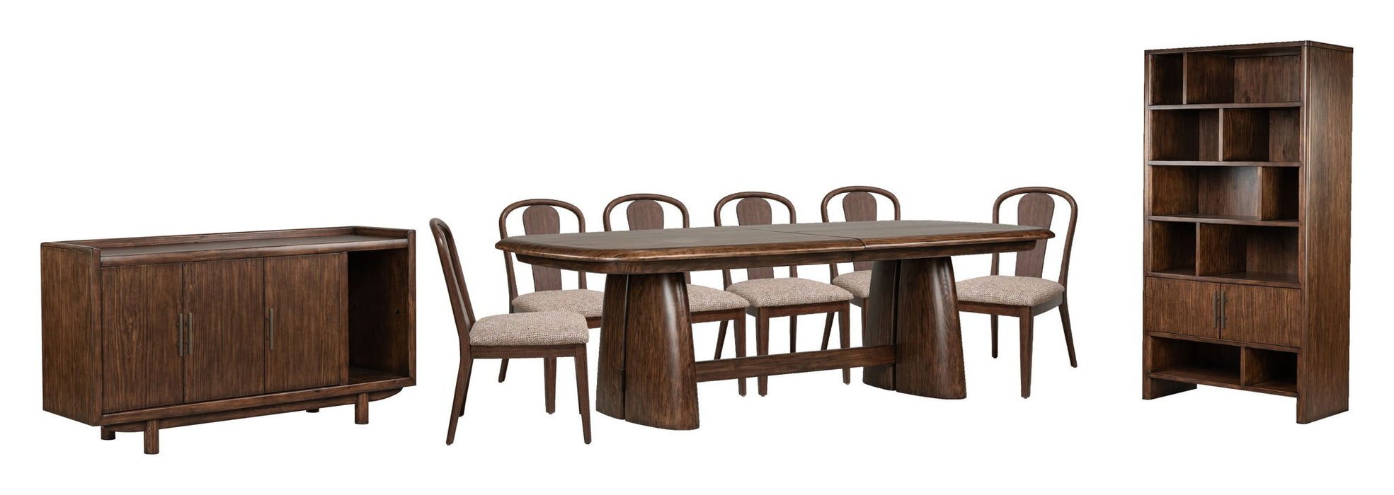 Belville - Extendable Trestle Dining Table Set Magnussen Furniture