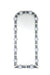 Noralie - Floor Mirror - Mirrored & Faux Diamonds ACME