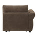 Theodore - Modular Left Facing Arm Chair - Brown Chenille ACME