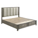 Hugo - Storage Bed With Upholstered Headboard Matrix Furniture Group