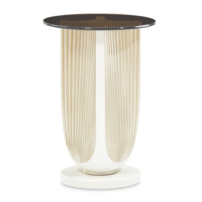 La Marisia - Accent Table - Creamy Pearl