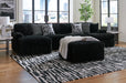 Midnight-Madness - Sectional Set Signature Design by Ashley®