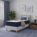 12" Medium Firm Euro Top Hybrid Cooling Gel Infused Pocket Spring And Memory Foam Mattress Daily Nest