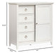Juniper Hill - Door Chest - Whisper White Magnussen Furniture