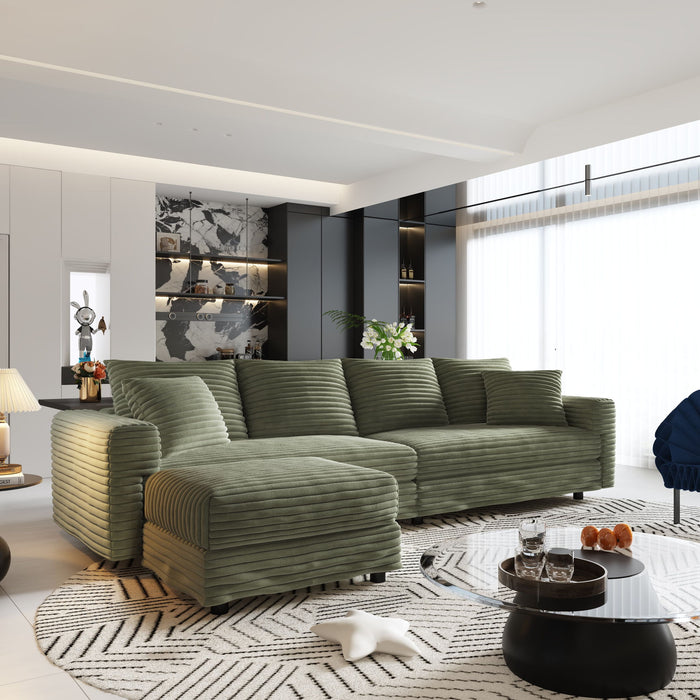 Modern Comfy Upholstered Sofa Cloud Couch & Deep Seat Couches Home Essentials